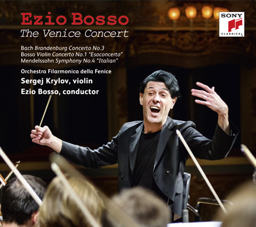 Ezio Bosso — The Venice Concert, Sony Classical album cover
