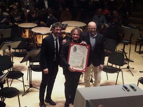 The Ceremony of Awarding Honorary Citizenship of Cremona