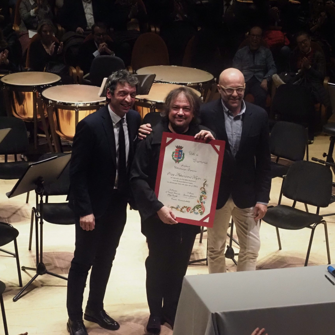 The Ceremony of Awarding Honorary Citizenship of Cremona